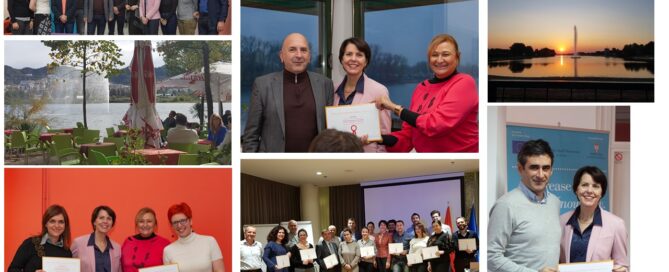 Certificate ceremonies in Tirana and Belgrade.