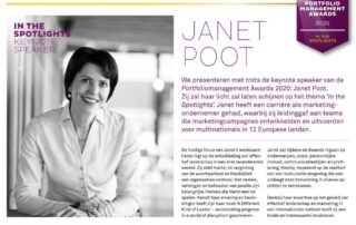 Announcement of Janet as keynote speaker.