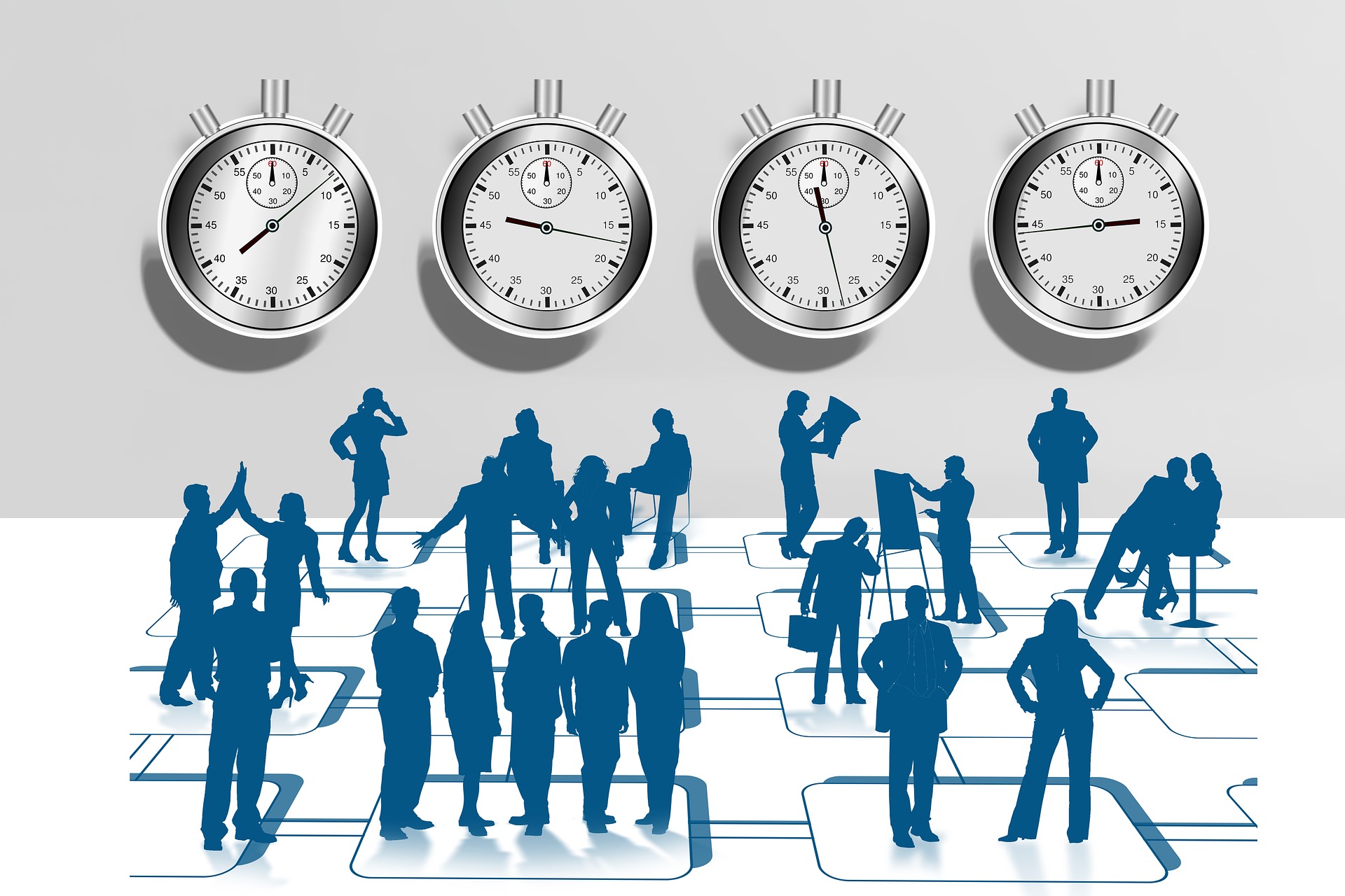 Diverse teams, onderwerpen en prioriteiten