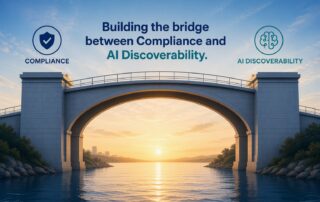 Brug tussen compliance en AI-vindbaarheid